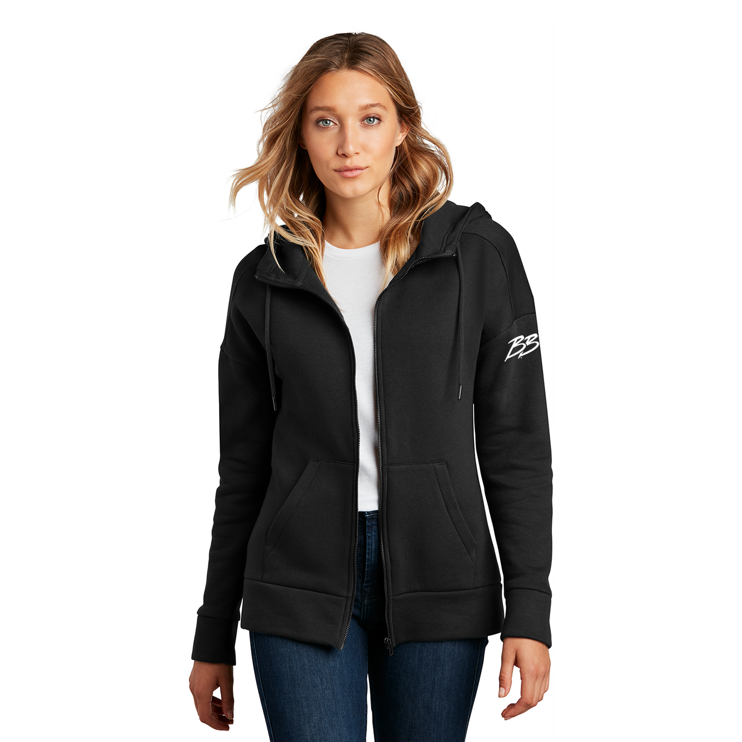 Ladies Fleece Full-Zip Hoodie